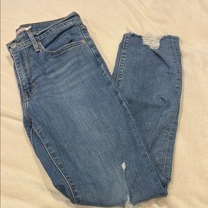 Levi's 724 Women's High Rise Blue Jeans - Sz. 27